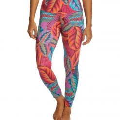 Onzie High Waisted Basic 7/8 Yoga Leggings Lanai CLOTHING