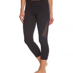 CLOTHING Beyond Yoga Quilt While Ahead Yoga Capris Black