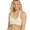 Free People Galloon Lace Racerback Bra Yellow 1 Free People Galloon Lace Racerback Bra Yellow