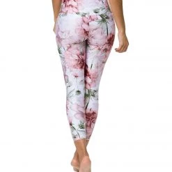 NEW ARRIVALS Onzie High Waisted Basic 7/8 Yoga Leggings Summer Bloom