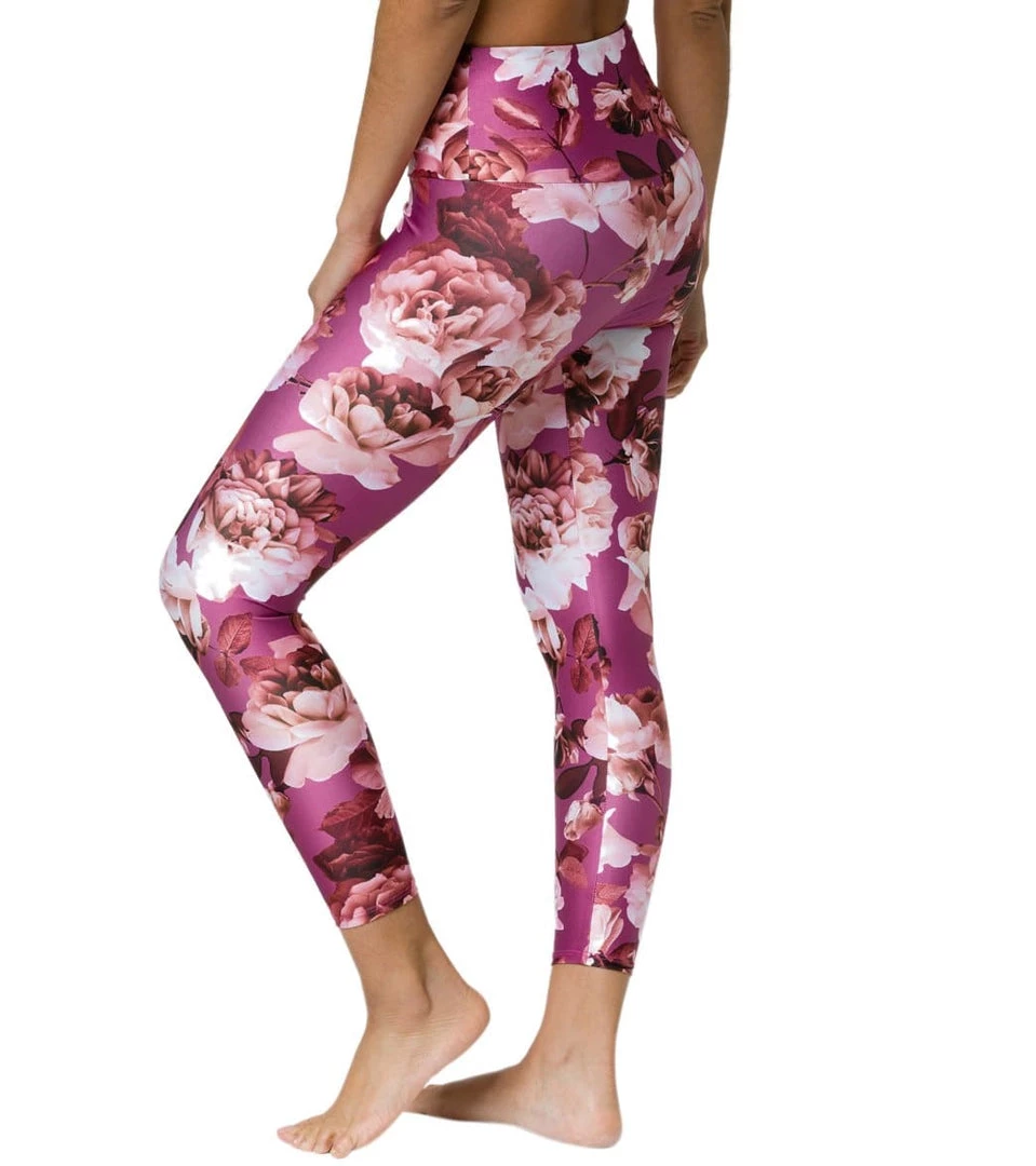 Onzie High Waisted Basic 7/8 Yoga Leggings Gardenia NEW ARRIVALS 4 Onzie High Waisted Basic 7/8 Yoga Leggings Gardenia NEW ARRIVALS