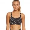 Beyond Yoga Kate Spade Madison Bow Bralette Dancing Dot