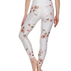Onzie High Waisted Basic 7/8 Yoga Leggings Botanic Garden NEW ARRIVALS