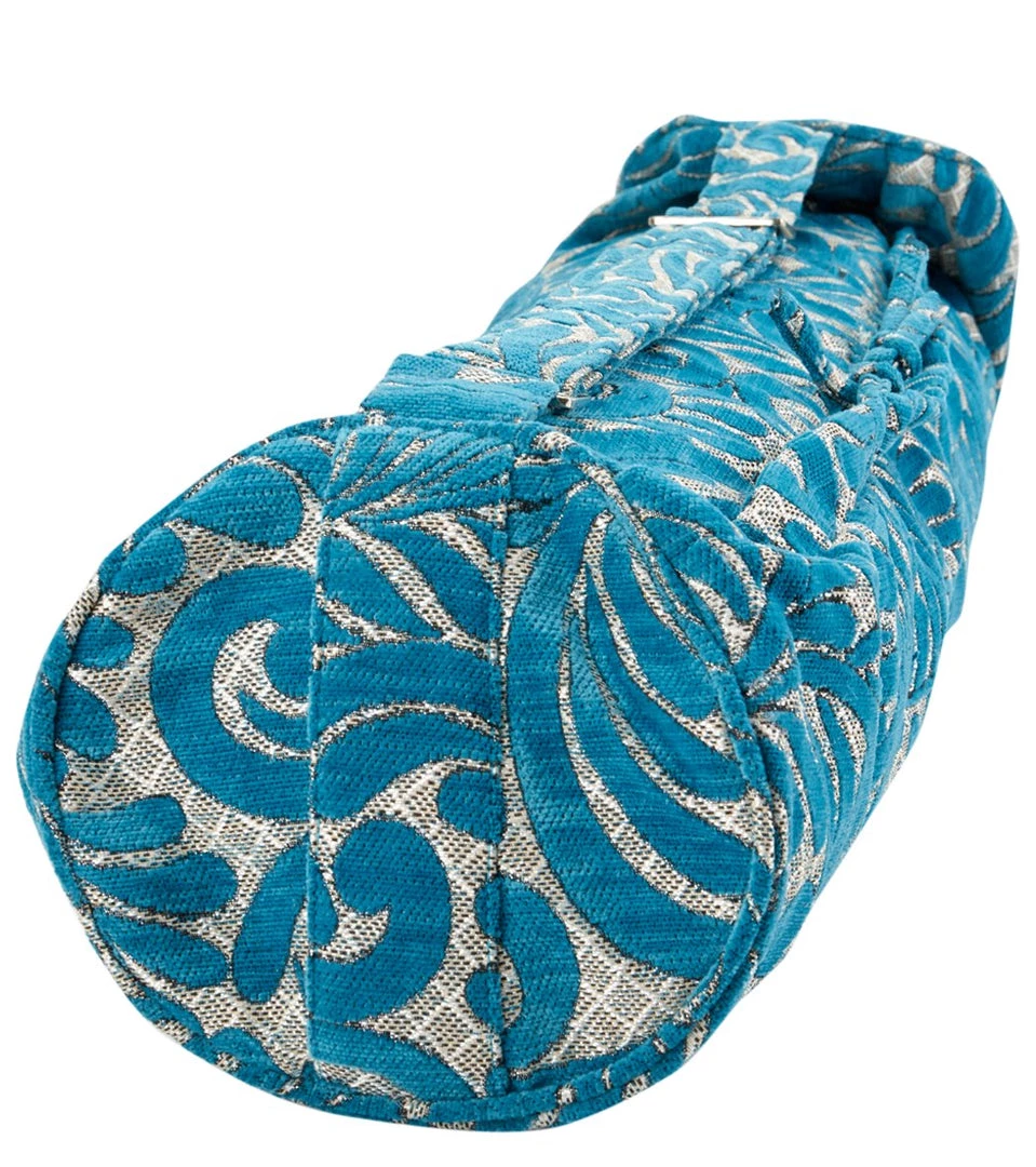 Hugger Mugger Alaya Yoga Mat Bag Velvety Teal 5 Hugger Mugger Alaya Yoga Mat Bag Velvety Teal