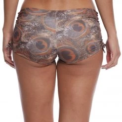 Mika Yoga Wear Mikaela Hot Yoga Shorts Peacock