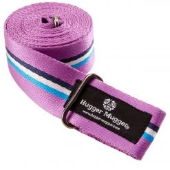 Hugger Mugger Schlepper Yoga Mat Sling Purple Stripe