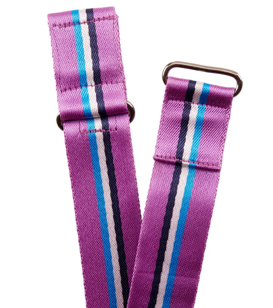 Hugger Mugger Schlepper Yoga Mat Sling Purple Stripe 4 Hugger Mugger Schlepper Yoga Mat Sling Purple Stripe