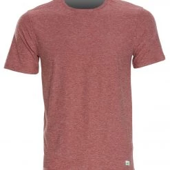 Vuori Men's Strato Tech Yoga Tee Saltwater Red