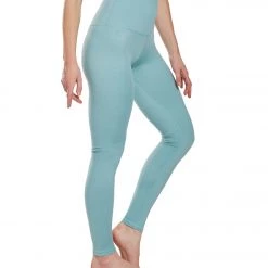 Mika Yoga Wear Kaya High Waisted Yoga Leggings Seaglass