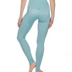 Mika Yoga Wear Kaya High Waisted Yoga Leggings Seaglass