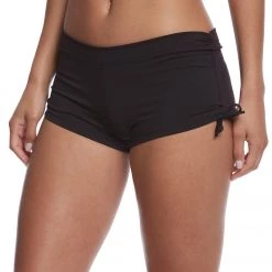 CLOTHING Mika Yoga Wear Mikaela Hot Yoga Shorts Black