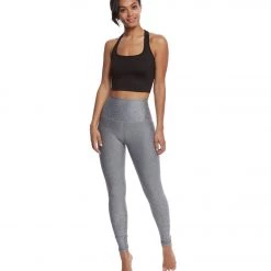 Mika Yoga Wear Kaya High Waisted Yoga Leggings Graphite