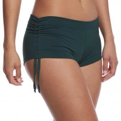 Mika Yoga Wear Mikaela Hot Yoga Shorts Jade
