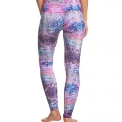Mika Yoga Wear Kaya High Waisted Yoga Leggings Milky Way