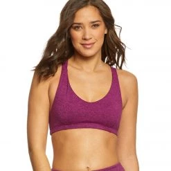 CLOTHING Onzie Weave Yoga Sports Bra Magenta