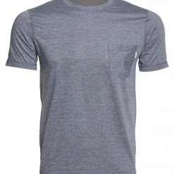 CLOTHING Vuori Men's Tradewind Performance Tee Heather Grey