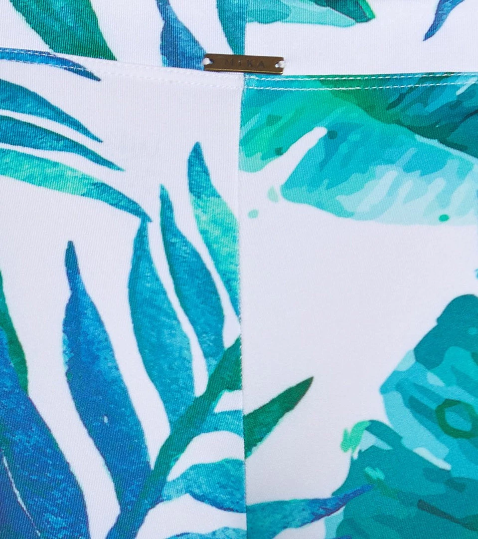 Mika Yoga Wear Mikaela Hot Yoga Shorts Banana Leaf 7 Mika Yoga Wear Mikaela Hot Yoga Shorts Banana Leaf