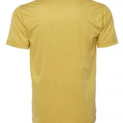 Vuori Men's Tradewind Performance Tee Saffron Heather CLOTHING