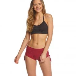 Mika Yoga Wear Mikaela Hot Yoga Shorts Chili CLOTHING