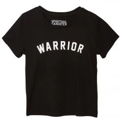 Spiritual Gangster Kids Warrior Yoga Tee Vintage Black