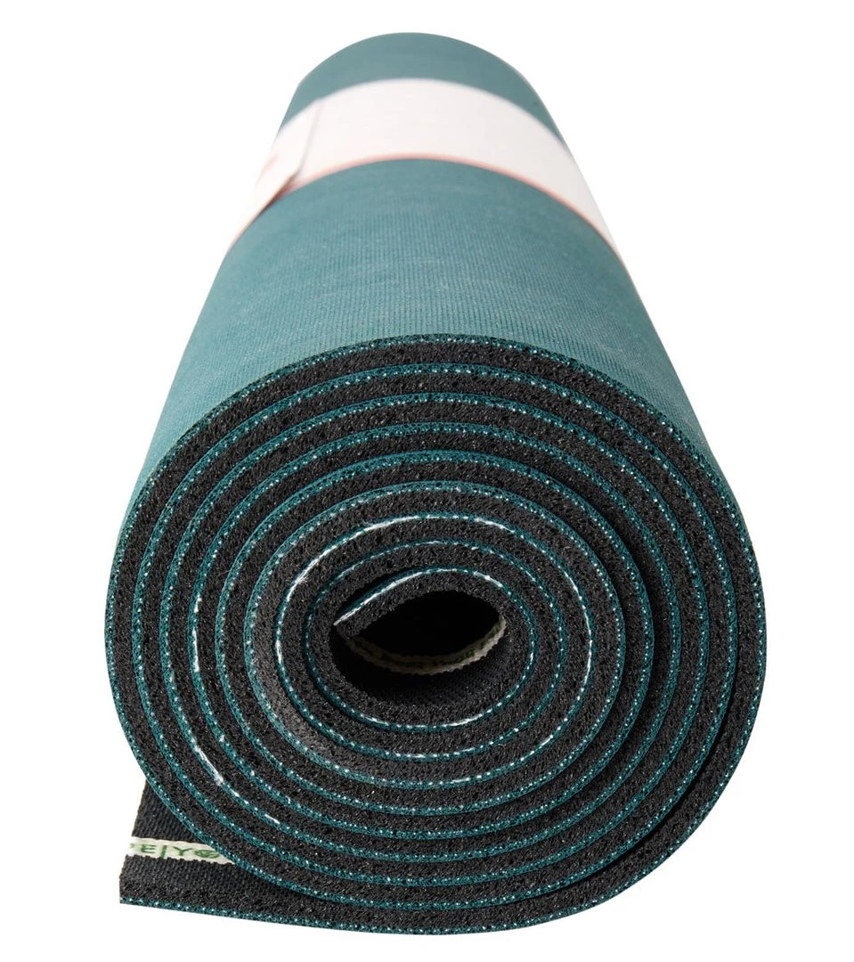 Jade Yoga Elite S Natural Rubber Yoga Mat 71" 5mm Deep Green/Black YOGA MATS & PROPS 5 Jade Yoga Elite S Natural Rubber Yoga Mat 71" 5mm Deep Green/Black YOGA MATS & PROPS