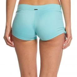 Mika Yoga Wear Lucia Hot Yoga Shorts Aqua