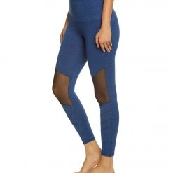 Onzie Moto Yoga Capris Moonlight Blue