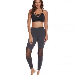 Onzie Moto Yoga Capris Slate