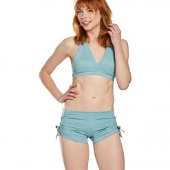 Mika Yoga Wear Lucia Hot Yoga Shorts Seaglass