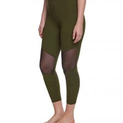 CLOTHING Onzie Moto Yoga Capris Moss/Moss Mesh