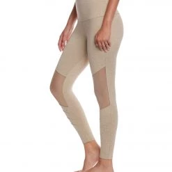 Onzie Moto Yoga Capris Taupe CLOTHING