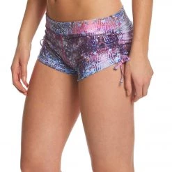 CLOTHING Mika Yoga Wear Lucia Hot Yoga Shorts Milky Way
