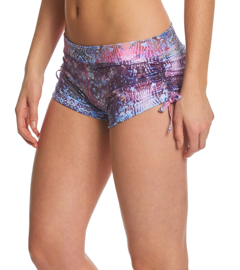 CLOTHING Mika Yoga Wear Lucia Hot Yoga Shorts Milky Way 4 CLOTHING Mika Yoga Wear Lucia Hot Yoga Shorts Milky Way