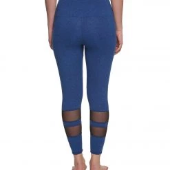 Onzie 7/8 Racer Yoga Leggings Moonlight Blue/Back Mesh CLOTHING 10 Onzie 7/8 Racer Yoga Leggings Moonlight Blue/Back Mesh CLOTHING