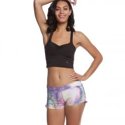 CLOTHING Mika Yoga Wear Lucia Hot Yoga Shorts Unicorn Aura