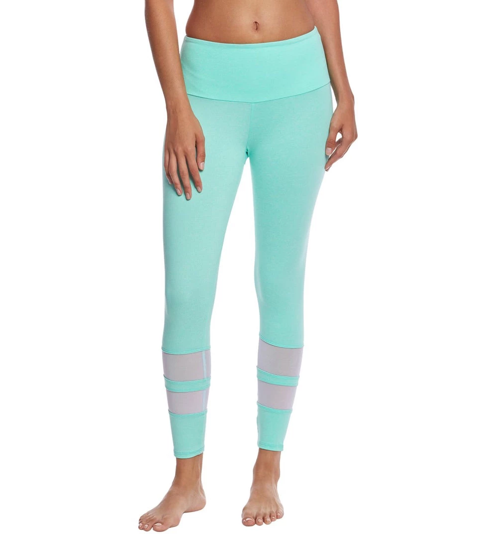 CLOTHING Onzie 7/8 Racer Yoga Leggings Jade 3 CLOTHING Onzie 7/8 Racer Yoga Leggings Jade