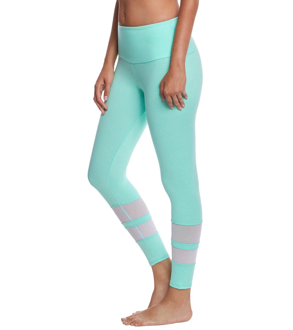 CLOTHING Onzie 7/8 Racer Yoga Leggings Jade 4 CLOTHING Onzie 7/8 Racer Yoga Leggings Jade