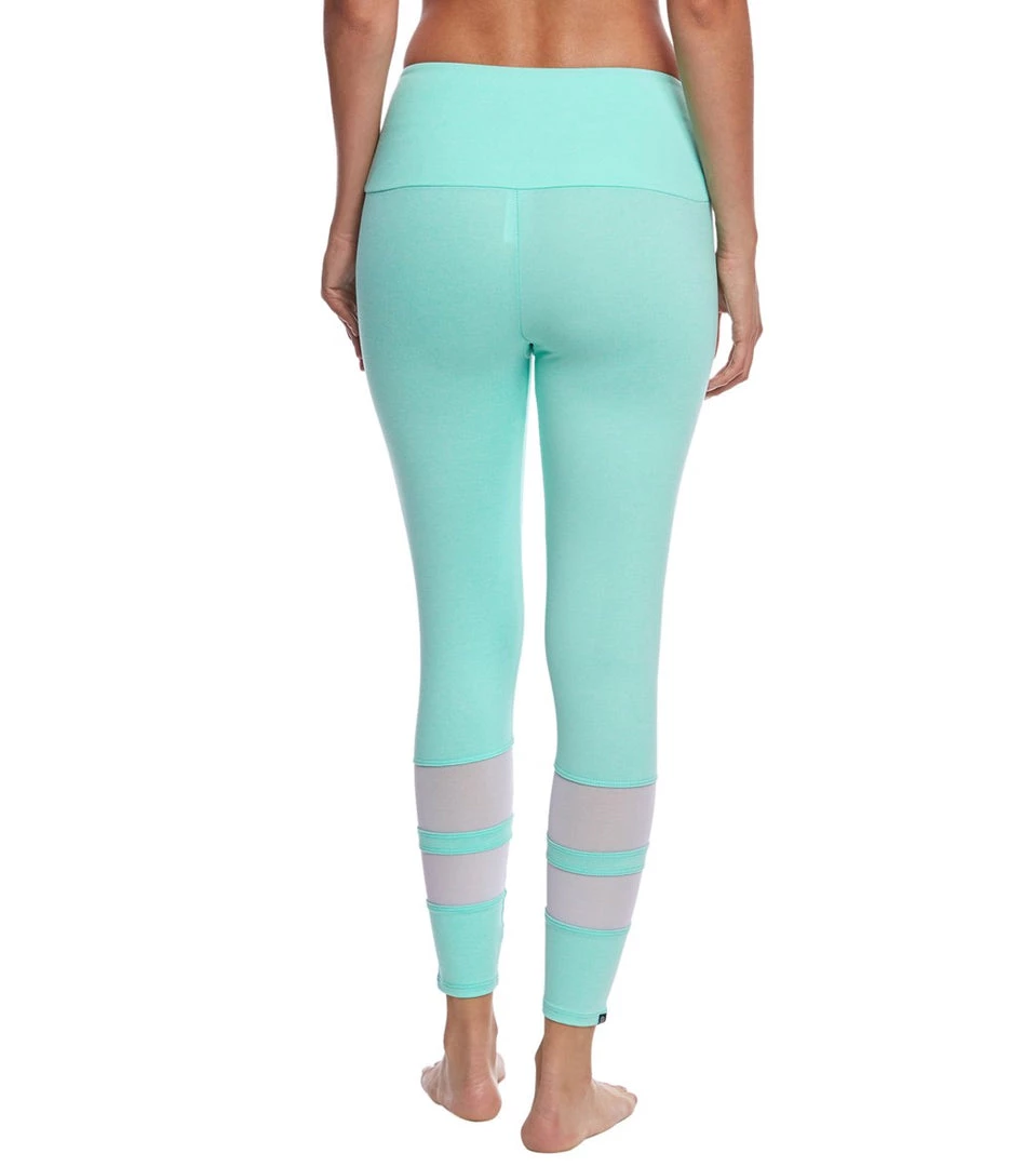 CLOTHING Onzie 7/8 Racer Yoga Leggings Jade 5 CLOTHING Onzie 7/8 Racer Yoga Leggings Jade