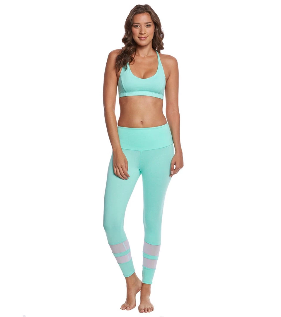CLOTHING Onzie 7/8 Racer Yoga Leggings Jade 6 CLOTHING Onzie 7/8 Racer Yoga Leggings Jade