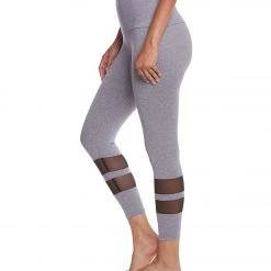 Onzie 7/8 Racer Yoga Leggings Stone