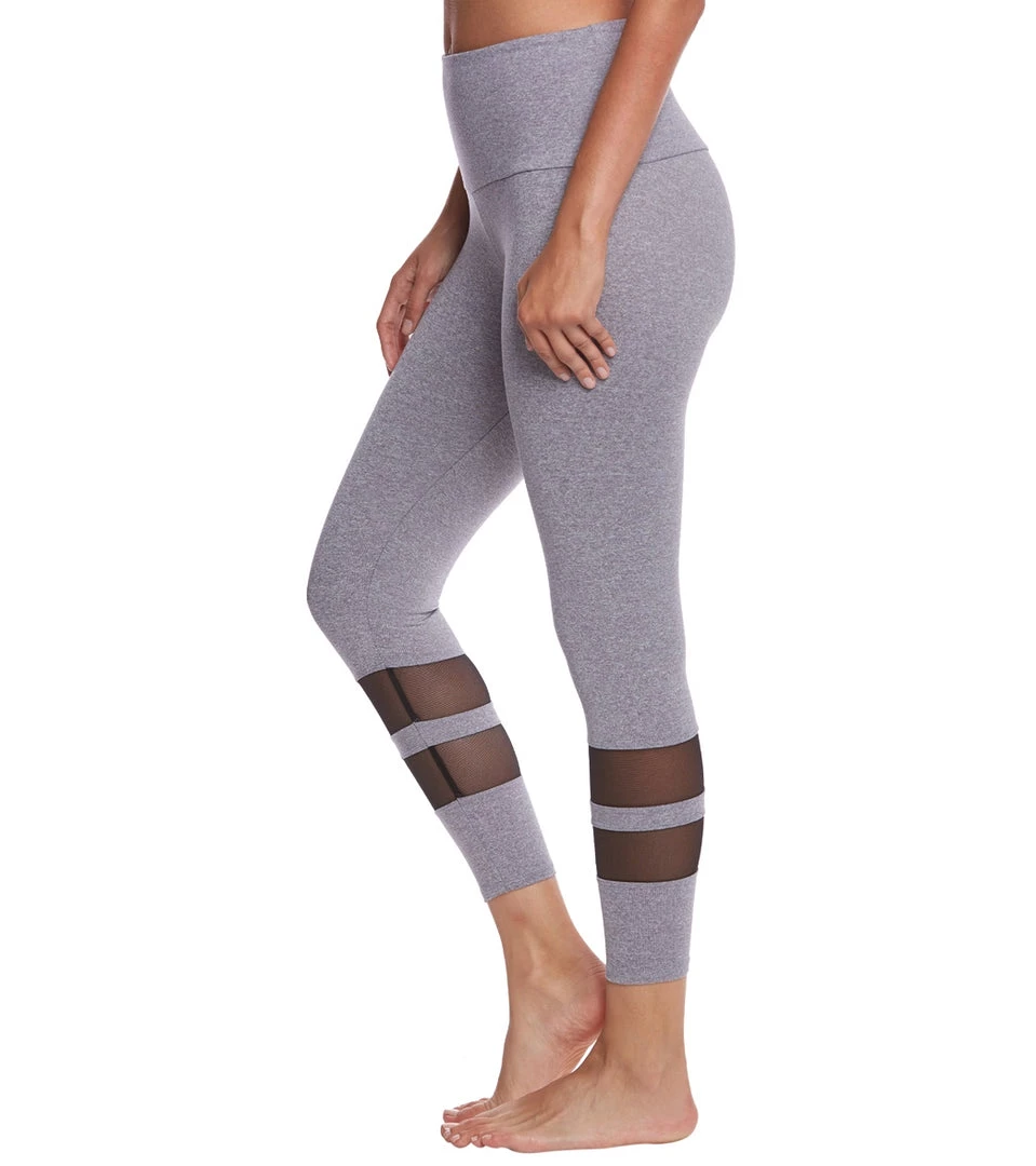 Onzie 7/8 Racer Yoga Leggings Stone 4 Onzie 7/8 Racer Yoga Leggings Stone