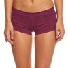 Mika Yoga Wear Lucia Hot Yoga Shorts Vino CLOTHING