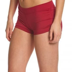 Mika Yoga Wear Lucia Hot Yoga Shorts Chili