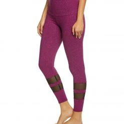 Onzie 7/8 Racer Yoga Leggings Magenta