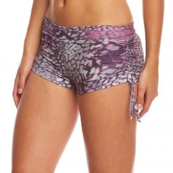 Mika Yoga Wear Lucia Hot Yoga Shorts Moonlit Leo CLOTHING