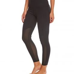 Marika Olivia Vented High Rise Tummy Control Yoga Leggings Black 9 Marika Olivia Vented High Rise Tummy Control Yoga Leggings Black