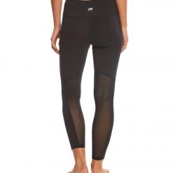 Marika Olivia Vented High Rise Tummy Control Yoga Leggings Black 10 Marika Olivia Vented High Rise Tummy Control Yoga Leggings Black