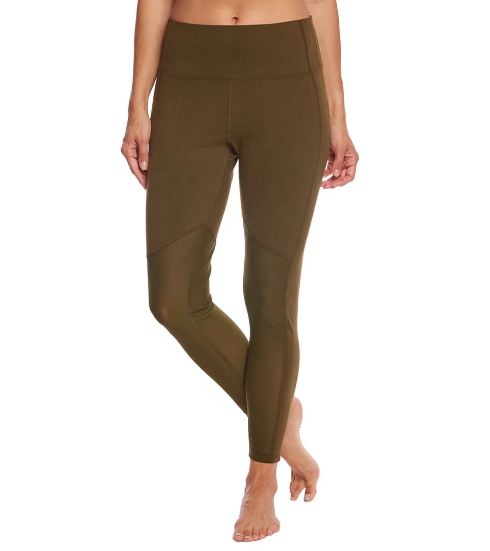 CLOTHING Marika Olivia Vented High Rise Tummy Control Yoga Leggings Juniper Green 3 CLOTHING Marika Olivia Vented High Rise Tummy Control Yoga Leggings Juniper Green
