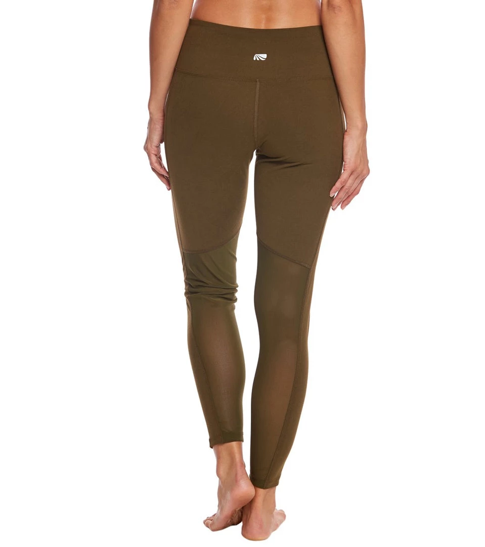 CLOTHING Marika Olivia Vented High Rise Tummy Control Yoga Leggings Juniper Green 5 CLOTHING Marika Olivia Vented High Rise Tummy Control Yoga Leggings Juniper Green