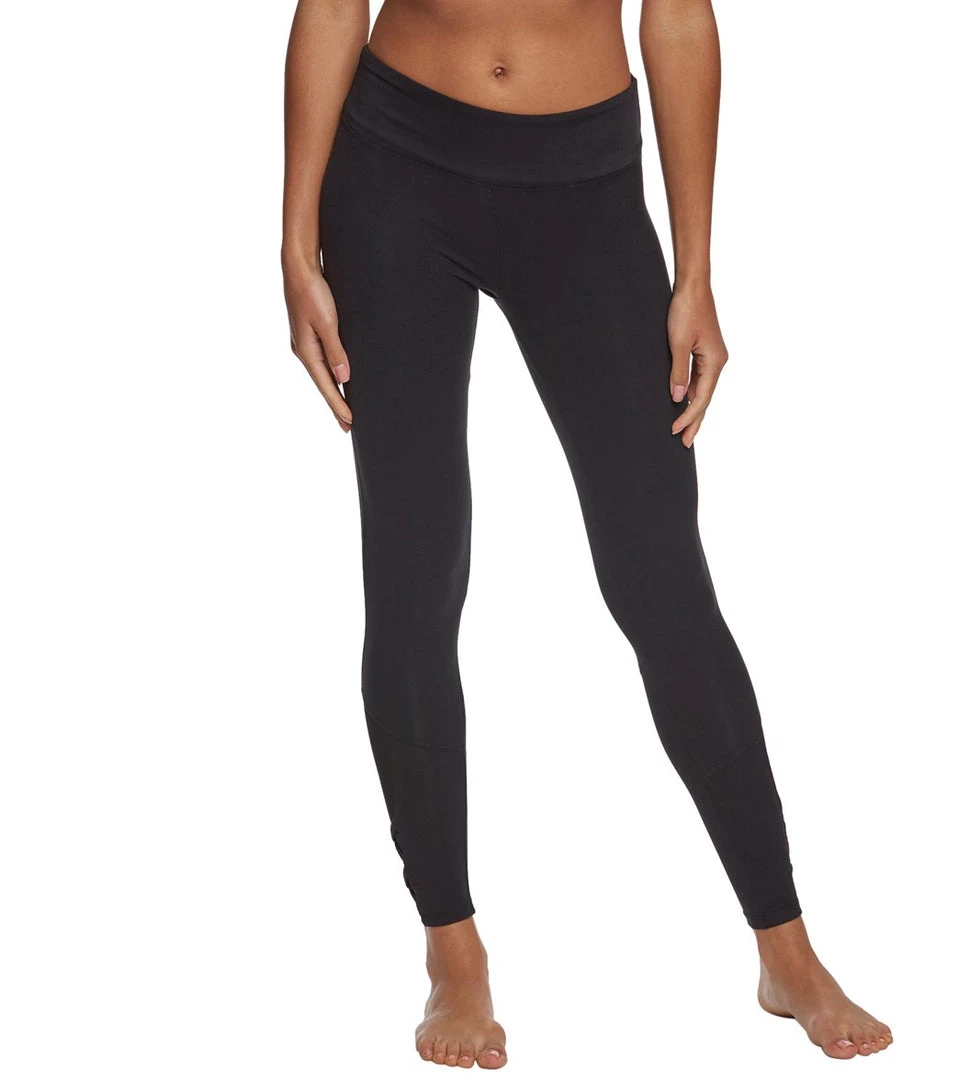 Balance Collection Alison High Waisted Strappy Mesh Yoga Leggings Black CLOTHING 4 Balance Collection Alison High Waisted Strappy Mesh Yoga Leggings Black CLOTHING